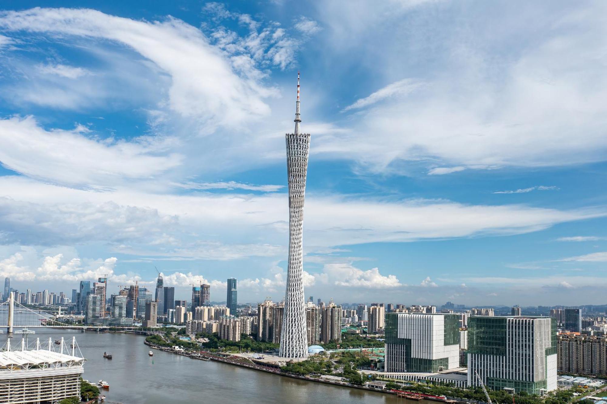 Yun Jin City View Hotel - Guangzhou Taikoo Hui Zhujiang New Town Tianhe Sports Center Zewnętrze zdjęcie
