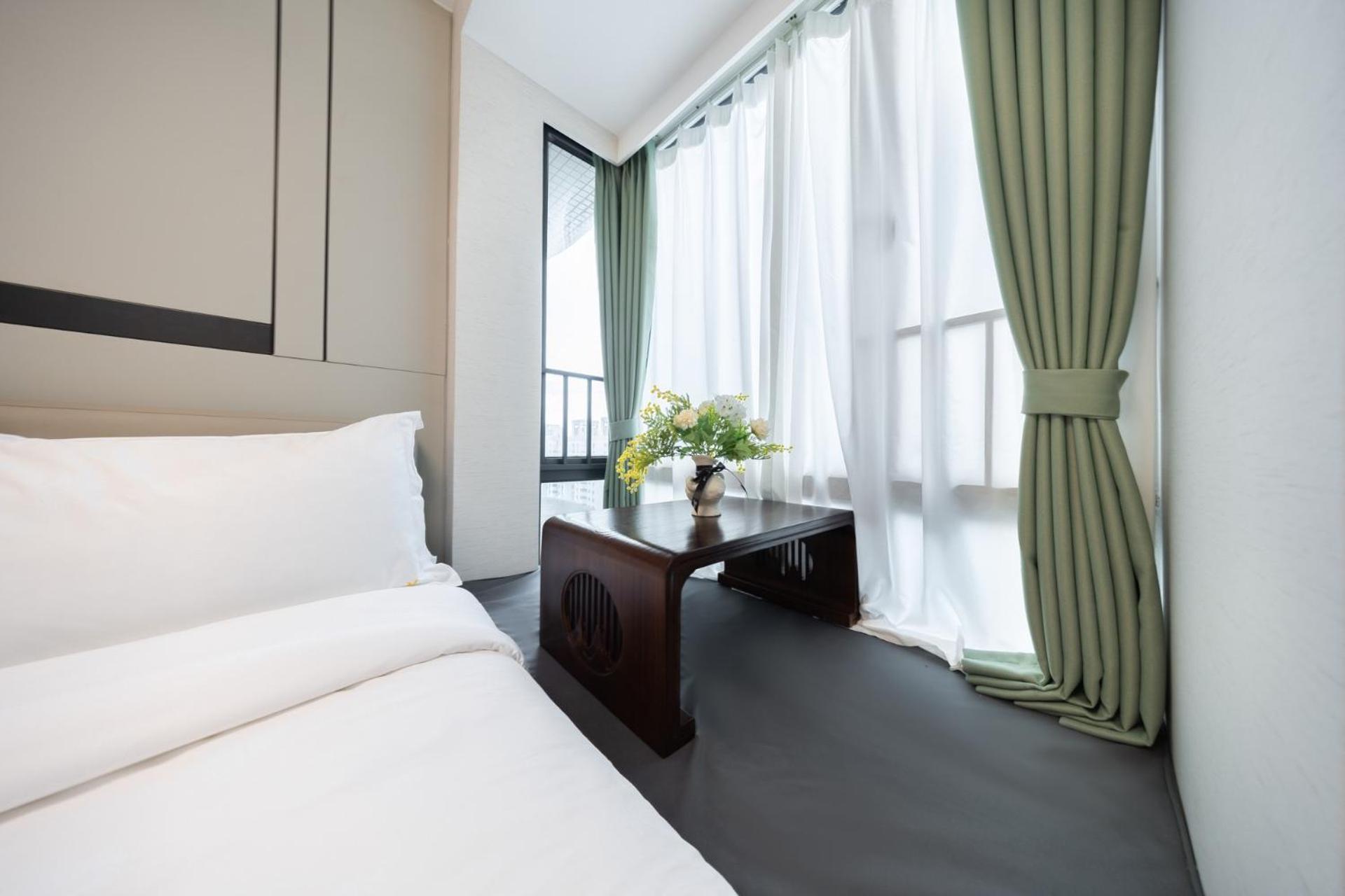 Yun Jin City View Hotel - Guangzhou Taikoo Hui Zhujiang New Town Tianhe Sports Center Pokój zdjęcie